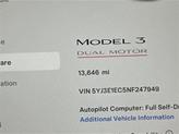 Thumbnail of 2022 Solid Black Tesla Model 3