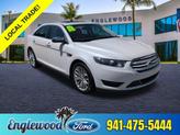 Photo of 2018 White Platinum Metallic Tri-Coat Ford Taurus