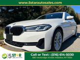 Thumbnail of 2021 WHITE BMW 530