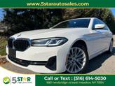 Thumbnail of 2021 WHITE BMW 530