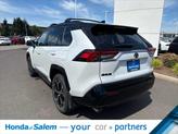 Thumbnail of 2025 Wind Chill Pearl/Midnight Black Metallic Toyota RAV4 Hybrid