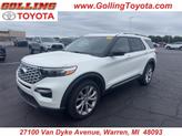 Photo of 2022 Star White Metallic Tri-Coat Ford Explorer