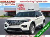 Photo of 2022 Star White Metallic Tri-Coat Ford Explorer