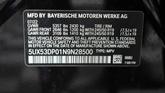 Thumbnail of 2022 Jet Black BMW X3