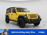 Photo of 2020 Yellow Jeep Wrangler