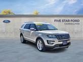 Photo of 2017 White Platinum Metallic Tri-Coat Ford Explorer