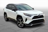 Thumbnail of 2023 Wind Chill Pearl/Midnight Black Metallic Toyota RAV4 Prime