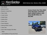 Thumbnail of 2020 Ocean Blue Metallic Jeep Wrangler Unlimited