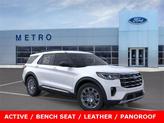 Thumbnail of 2025 Star White Metallic Tri-Coat Ford Explorer