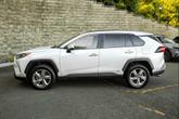 Thumbnail of 2021 Blizzard Pearl Toyota RAV4 Hybrid