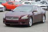 Photo of 2009 Burgundy Nissan Maxima