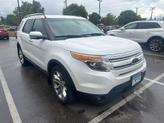 Photo of 2014 White Platinum Metallic Tri-Coat Ford Explorer