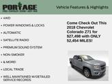 Thumbnail of 2018 Satin Steel Metallic Chevrolet Colorado