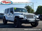 Photo of 2017 Bright White Clearcoat Jeep Wrangler Unlimited