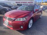 Photo of 2012 Red Lexus CT 200h