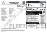 Thumbnail of 2024 Super Black Nissan Altima