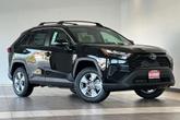 Thumbnail of 2025 Midnight Black Toyota RAV4 Hybrid