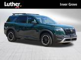 Photo of 2023 Obsidian Green Nissan Pathfinder