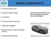Thumbnail of 2024 Vapor Blue Ford Mustang Mach-E