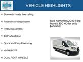 Thumbnail of 2023 Oxford White Ford Transit-350