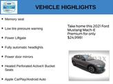 Thumbnail of 2021 Carbonized Gray Metallic Ford Mustang Mach-E
