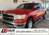 Photo of 2021 Flame Red Clearcoat RAM 1500