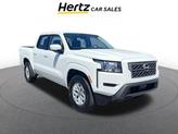 Photo of 2024 Glacier White Nissan Frontier