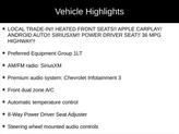Thumbnail of 2021 Mosaic Black Metallic Chevrolet Malibu