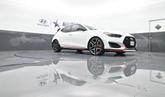Thumbnail of 2022 Lunar White Hyundai Veloster N