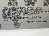 Thumbnail of 2023 Summit White GMC Sierra 1500