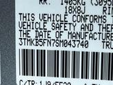 Thumbnail of 2025 Black Toyota Tacoma