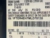 Thumbnail of 2021 Shadow Black Ford Ranger