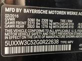 Thumbnail of 2016 Black Sapphire Metallic BMW X4
