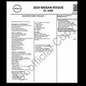 Thumbnail of 2024 Super Black Nissan Rogue