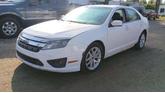 Photo of 2010 white Ford Fusion