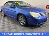 Photo of 2008 Marathon Blue Pearlcoat/Black Vinyl Top Chrysler Sebring