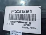 Thumbnail of 2021 Blue Toyota RAV4 Hybrid
