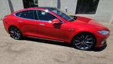 Thumbnail of 2014 Red Multi-Coat Tesla Model S