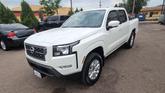 Thumbnail of 2023 Glacier White Nissan Frontier