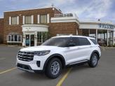 Photo of 2025 Star White Metallic Tri-Coat Ford Explorer