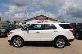 Photo of 2015 White Platinum Metallic Tri-Coat Ford Explorer