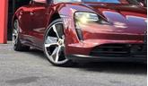Thumbnail of 2021 Cherry Metallic Porsche Taycan