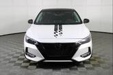 Thumbnail of 2023 Aspen White Tricoat/Super Black Nissan Sentra