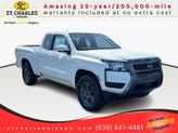 Photo of 2025 Glacier White Nissan Frontier