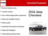 Thumbnail of 2016 Brilliant Black Crystal Pearlcoat Jeep Cherokee