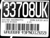 Thumbnail of 2023 Glacier White Metallic Audi A4