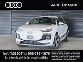 Photo of 2025 Glacier White Metallic Audi Q6 e-tron
