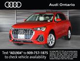 Photo of 2025 Progressive Red Metallic Audi Q3