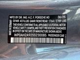 Thumbnail of 2025 Vanadium Grey Metallic Porsche 911