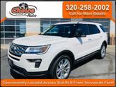 Photo of 2018 White Platinum Clearcoat Metallic Ford Explorer